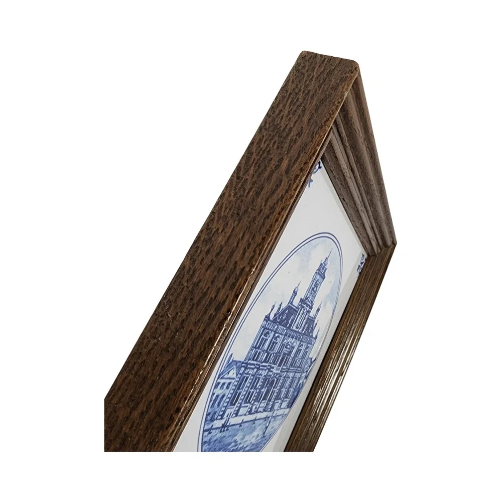 Delft framed blue